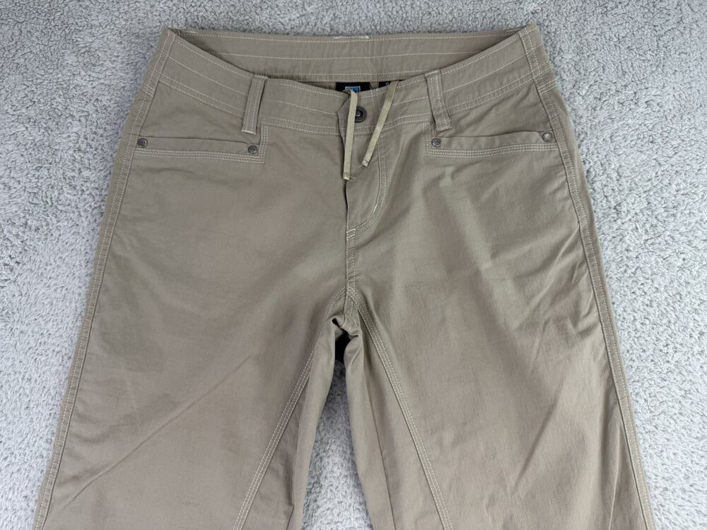 Kuhl Drawstring Women's Pants Size 10 Reg Beige Hiking Camping